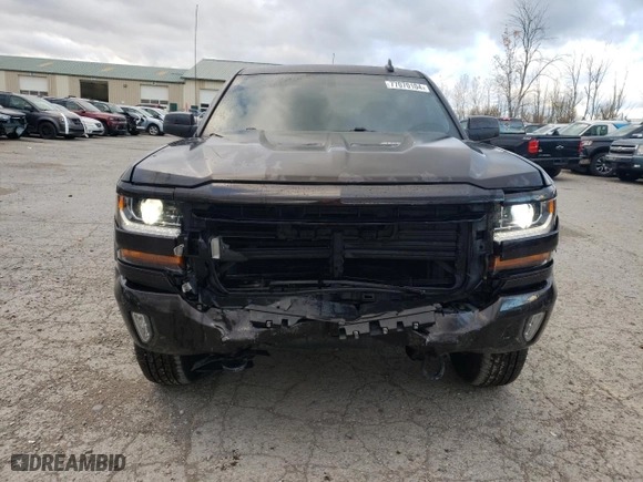 2018 Chevrolet Silverado 1500 LT with VIN 1GCVKREH7JZ217819, listed as a Copart auction lot 77070104 with 130,709 mi miles and Salvage Title. Bid and sale history available at carsss.com. Image 5.