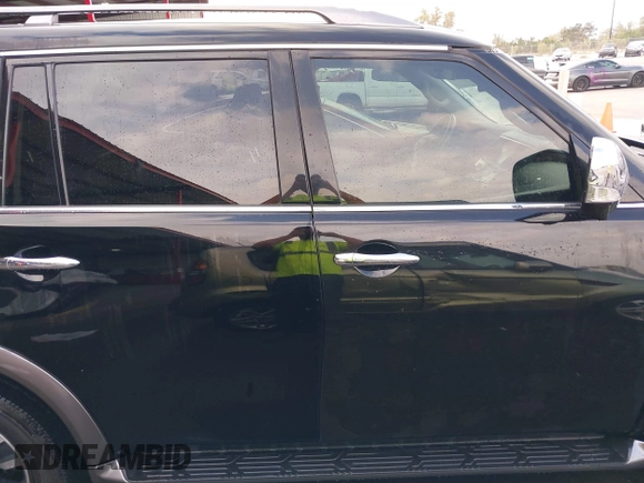 2018 Nissan Armada SL with VIN JN8AY2ND8JX000460, listed as a IAAI auction lot 41878921 with 143,454 mi miles and . Bid and sale history available at DreamBid. Image 13.