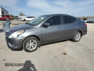 2016 Nissan Versa S Plus with VIN 3N1CN7AP1GL822969, listed as a Copart auction lot 58520635 with 86,889 mi miles and Salvage title. Bid and sale history available at DreamBid. Image 1.