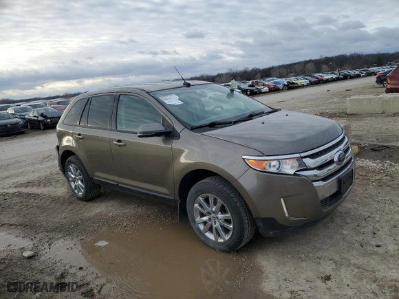 2013 Ford Edge SEL with VIN 2FMDK4JC8DBE07415, listed as a Copart auction lot 47892205 with 155,161 mi miles and Salvage Title. Bid and sale history available at carsss.com. Image 4.