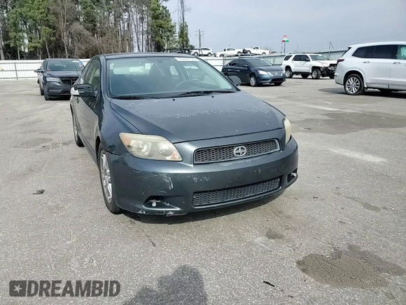 2005 Scion tC with VIN JTKDE177450057703, listed as a Copart auction lot 46842755 with 190,486 mi miles and Salvage Title. Bid and sale history available at carsss.com. Image 11.