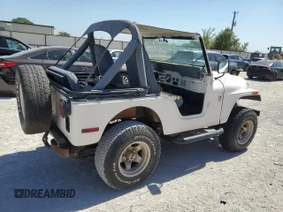 1978 Jeep CJ z VIN J8F83AH110988, wystawiony jako Copart lot #73996844 z przebiegiem Nie podano mil oraz Czysty tytuł • Clean title. Historia ofert i sprzedaży dostępna na DreamBid. Obrazek 3.