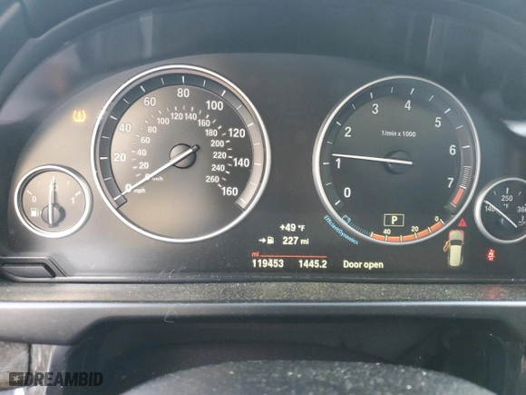 2016 BMW X5 xDrive35i with VIN 5UXKR0C58G0P31032, listed as a Copart auction lot 50897875 with 119,453 mi miles and Salvage Title. Bid and sale history available at carsss.com. Image 9.