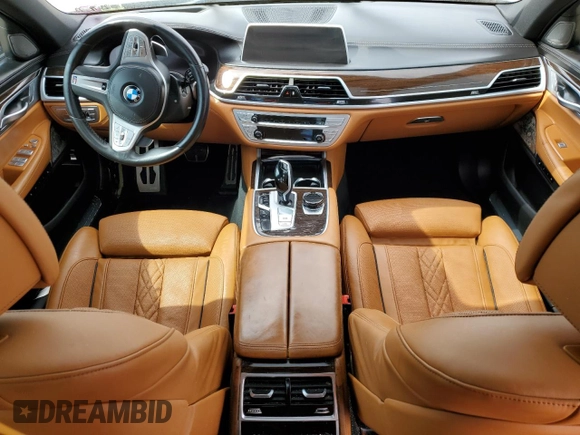 2022 BMW 7 Series 750i xDrive с VIN WBA7U2C01NCK83702, выставлен на аукционе Copart как лот 45450975 с пробегом Не указан миль и Списание • Salvage title. История ставок и продаж доступна на DreamBid. Изображение 8.