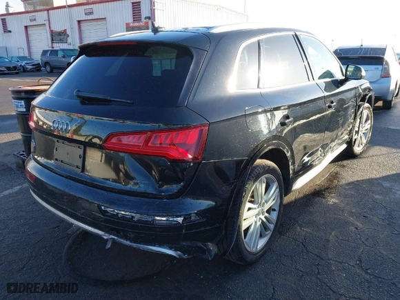 2019 Audi Q5 Premium Plus with VIN WA1BNAFY7K2044429, listed as a IAAI auction lot 41425479 with 38,105 mi miles. Bid and sale history available at carsss.com. Image 4.
