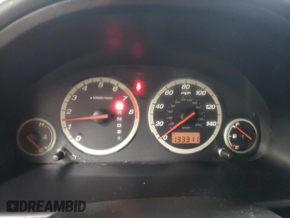 2002 Honda CR-V LX with VIN JHLRD68512C009941, listed as a Copart auction lot 87699075 with 133,311 mi miles and Salvage Title. Bid and sale history available at DreamBid. Image 9.