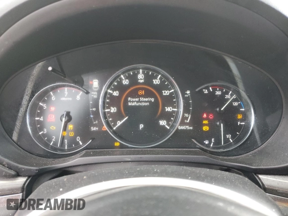 2019 Mazda CX-5 Grand Touring with VIN JM3KFBDM4K0669589, listed as a Copart auction lot 54948455 with 64,475 mi miles and Salvage Title. Bid and sale history available at carsss.com. Image 9.
