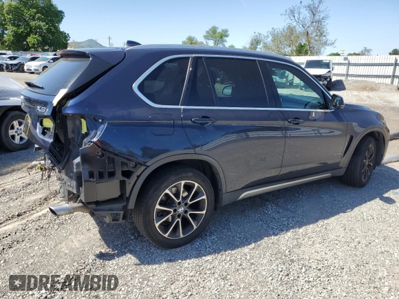 2017 BMW X5 sDrive35i z VIN 5UXKR2C50H0U21454, wystawiony jako Copart lot #51664605 z przebiegiem 118 532 mil mil oraz Szkoda całkowita • Salvage title. Historia ofert i sprzedaży dostępna na DreamBid. Obrazek 3.