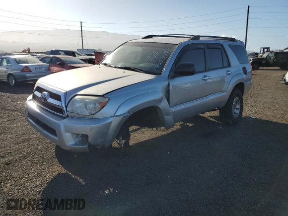 2007 Toyota 4Runner SR5 with VIN JTEZU14R670091405, listed as a Copart auction lot 48053495 with Not Provided miles and Salvage Title. Bid and sale history available at carsss.com. Image 1.