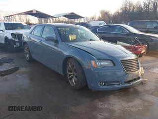2014 Chrysler 300 with VIN 2C3CCABGXEH250681, listed as a IAAI auction lot 41296229 with 183,716 mi miles. Bid and sale history available at carsss.com. Image 1.