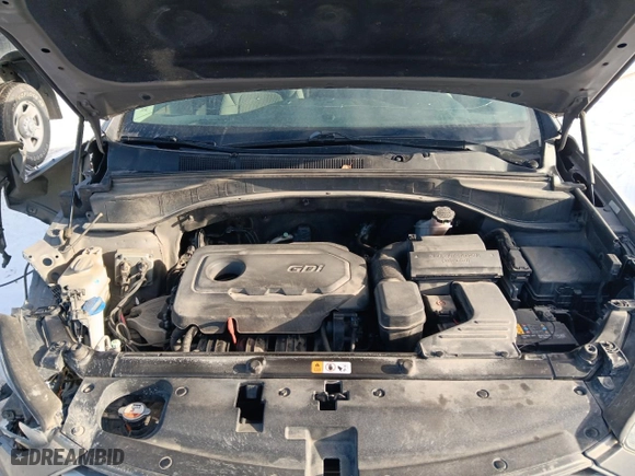 2018 Hyundai Santa Fe Sport 2.4L with VIN 5XYZTDLB7JG568826, listed as a Copart auction lot 48599445 with 94,758 mi miles and Salvage Title. Bid and sale history available at carsss.com. Image 12.