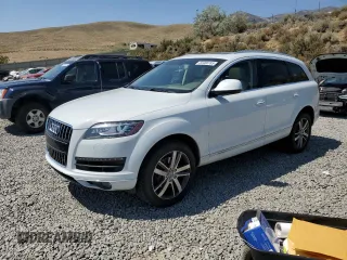 2014 Audi Q7 Premium Plus with VIN WA1LGAFE9ED006746, listed as a Copart auction lot 64486785 with 90,129 mi miles and Salvage title. Bid and sale history available at DreamBid. Image 1.