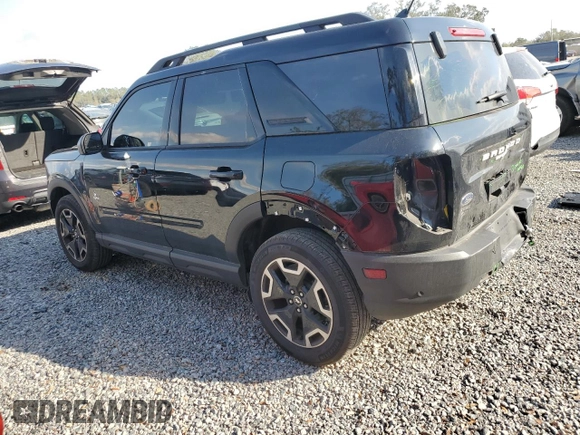 2024 Ford Bronco Sport Outer Banks with VIN 3FMCR9C66RRE68296, listed as a Copart auction lot 51189815 with 13,897 mi miles and Non repairable. Bid and sale history available at DreamBid. Image 2.