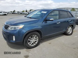 2014 Kia Sorento LX with VIN 5XYKT4A79EG483444, listed as a Copart auction lot 54548875 with 110,461 mi miles and Salvage Title. Bid and sale history available at carsss.com. Image 1.