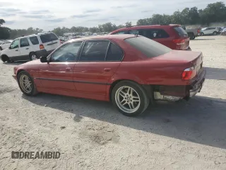 2001 BMW 7 Series 740iA with VIN WBAGG834X1DN83336, listed as a Copart auction lot 80878274 with 225,466 mi miles and Non Repairable. Bid and sale history available at carsss.com. Image 2.