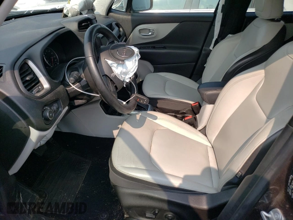 2018 Jeep Renegade Limited with VIN ZACCJADB7JPH12741, listed as a Copart auction lot 61870483 with 63,182 mi miles and Salvage title. Bid and sale history available at DreamBid. Image 7.