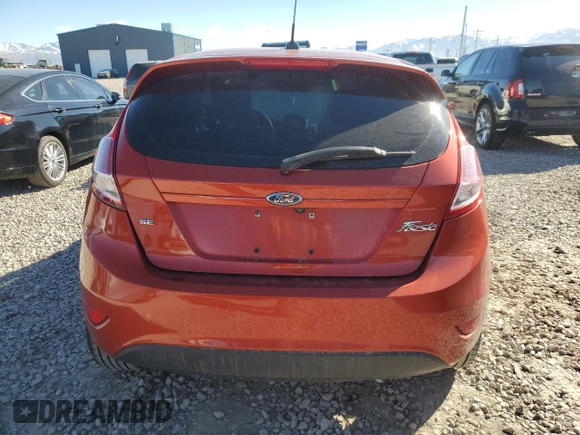 2019 Ford Fiesta SE with VIN 3FADP4EJ0KM166014, listed as a Copart auction lot 45999075 with 49,142 mi miles and Salvage Title. Bid and sale history available at DreamBid. Image 6.