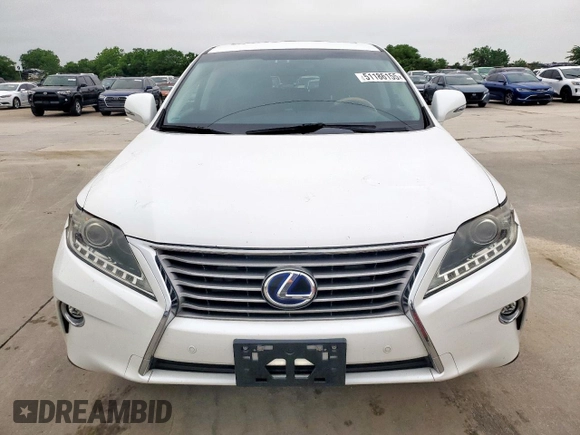 2015 Lexus RX 450h with VIN 2T2ZB1BA2FC003943, listed as a Copart auction lot 51186155 with 102,272 mi miles and Salvage title. Bid and sale history available at DreamBid. Image 5.
