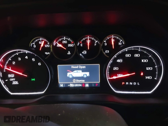 2019 Chevrolet Silverado 1500 RST with VIN 1GCRYEED8KZ349964, listed as a IAAI auction lot 41351226 with 128,334 mi miles and . Bid and sale history available at DreamBid. Image 7.