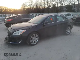 2017 Buick Regal with VIN 2G4GM5EX9H9114646, listed as a Copart auction lot 87175084 with 0 mi miles and Salvage Title. Bid and sale history available at carsss.com. Image 1.