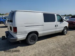 2006 Ford Econoline Cargo with VIN 1FTRE14W76DB44255, listed as a Copart auction lot 54927385 with 208,158 mi miles and Clean Title. Bid and sale history available at carsss.com. Image 3.