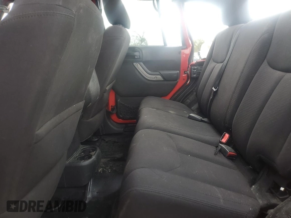 2015 Jeep Wrangler Unlimited Sport with VIN 1C4BJWDG3FL545083, listed as a Copart auction lot 73192874 with Not provided miles and Salvage title. Bid and sale history available at DreamBid. Image 11.