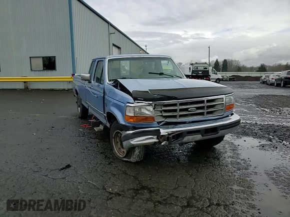 1997 Ford F-250 with VIN 1FTHX25G4VEB43348, listed as a Copart auction lot 45430655 with 180,279 mi miles and Salvage title. Bid and sale history available at DreamBid. Image 11.