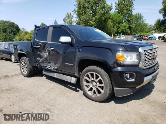 2017 GMC Canyon 4WD Denali with VIN 1GTP6EE11H1296082, listed as a Copart auction lot 65597584 with 89,113 mi miles and Salvage Title. Bid and sale history available at carsss.com. Image 4.