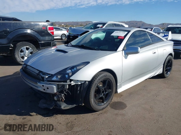 2003 Toyota Celica GT with VIN JTDDR32T230159560, listed as a IAAI auction lot 41657710 with 1 mi miles. Bid and sale history available at carsss.com. Image 17.