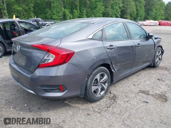 2021 Honda Civic LX с VIN 2HGFC2F62MH536119, выставлен на аукционе IAAI как лот 42123879 с пробегом 24 546 миль миль и . История ставок и продаж доступна на DreamBid. Изображение 4.