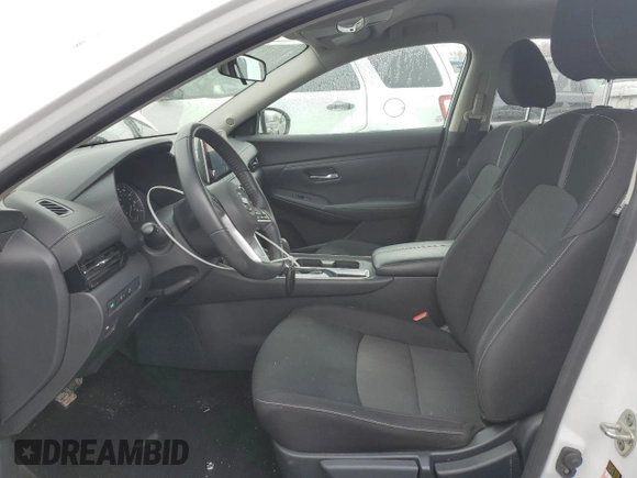 2020 Nissan Sentra SV with VIN 3N1AB8CVXLY273383, listed as a Copart auction lot 49326865 with 36,635 mi miles and Salvage Title. Bid and sale history available at carsss.com. Image 7.
