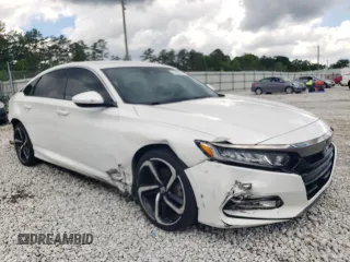2019 Honda Accord Sport with VIN 1HGCV1F35KA048033, listed as a Copart auction lot 56605655 with 175,842 mi miles and Salvage title. Bid and sale history available at DreamBid. Image 4.