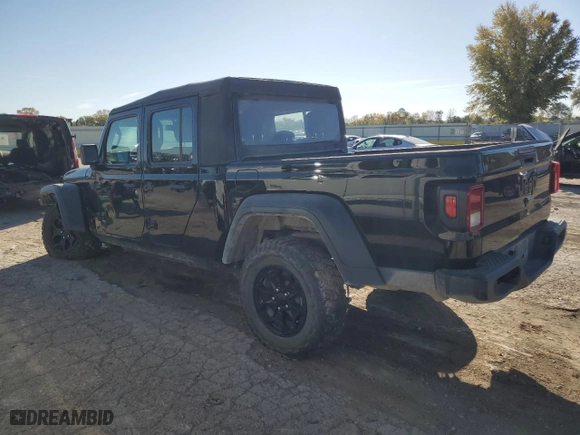 2023 Jeep Gladiator Freedom with VIN 1C6HJTAG8PL530536, listed as a Copart auction lot 78388054 with 37,637 mi miles and Salvage Title. Bid and sale history available at carsss.com. Image 2.