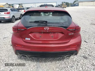2017 Infiniti QX30 Sport with VIN SJKCH5CP8HA019071, listed as a Copart auction lot 69689004 with 82,143 mi miles and Salvage Title. Bid and sale history available at carsss.com. Image 6.