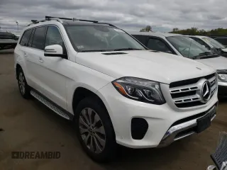 2018 Mercedes-Benz GLS 450 with VIN 4JGDF6EE9JB023186, listed as a Copart auction lot 53471364 with Not Provided miles and Salvage Title. Bid and sale history available at DreamBid. Image 4.