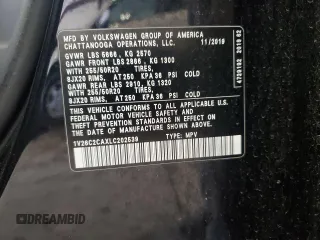 2020 Volkswagen Atlas SE with VIN 1V26C2CAXLC202539, listed as a Copart auction lot 60531385 with 116,258 mi miles and Salvage title. Bid and sale history available at DreamBid. Image 13.