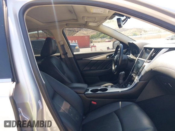 2020 Infiniti Q50 Luxe with VIN JN1EV7AP0LM203949, listed as a IAAI auction lot 42520077 with 57,531 mi miles and . Bid and sale history available at DreamBid. Image 5.