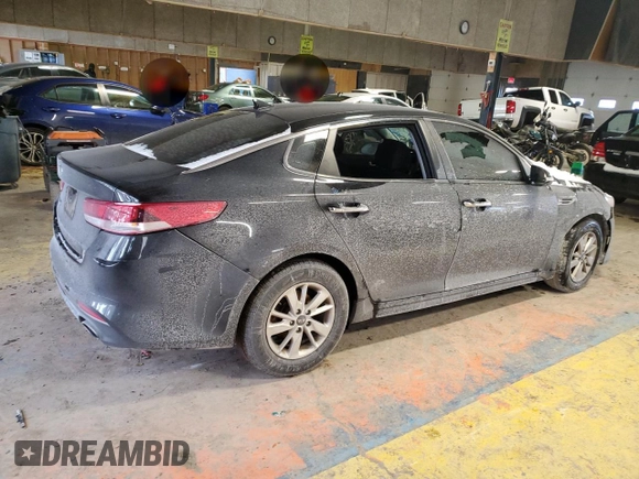 2018 Kia Optima LX с VIN 5XXGT4L36JG228068, выставлен на аукционе Copart как лот 45697925 с пробегом 63 260 миль миль и На запчасти • Non repairable. История ставок и продаж доступна на DreamBid. Изображение 3.