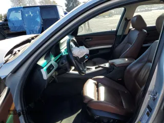 2007 BMW 3 Series 328i with VIN WBAVS13597FV95030, listed as a Copart auction lot 87953205 with 0 mi miles and Salvage Title. Bid and sale history available at carsss.com. Image 7.