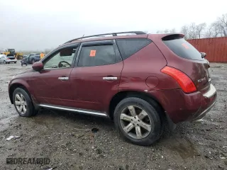 2006 Nissan Murano SL with VIN JN8AZ08W96W540119, listed as a Copart auction lot 51924195 with 149,414 mi miles and Clean Title. Bid and sale history available at carsss.com. Image 2.
