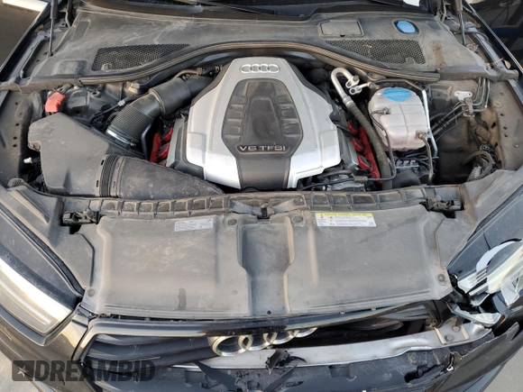 2017 Audi A7 Prestige with VIN WAU22AFC0HN053206, listed as a Copart auction lot 69647942 with 93,512 mi miles. Bid and sale history available at carsss.com. Image 11.