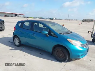 2015 Nissan Note SV z VIN 3N1CE2CP9FL400902, wystawiony jako IAAI lot #42209738 z przebiegiem 157 266 mil mil oraz . Historia ofert i sprzedaży dostępna na DreamBid. Obrazek 1.