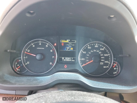 2013 Subaru Outback 2.5i Limited with VIN 4S4BRCKC6D3243108, listed as a Copart auction lot 53737355 with 134,664 mi miles and Salvage Title. Bid and sale history available at carsss.com. Image 9.