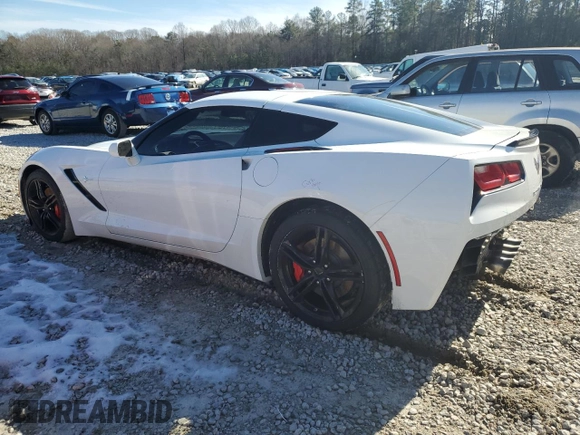 2016 Chevrolet Corvette 2LT with VIN 1G1YD2D75G5119808, listed as a Copart auction lot 86594784 with 77,340 mi miles and Salvage Title. Bid and sale history available at carsss.com. Image 2.