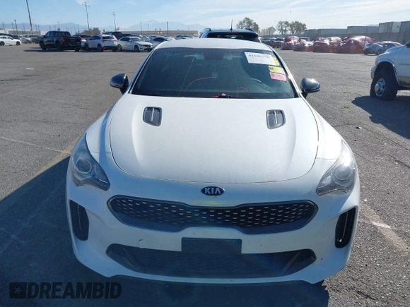 2021 Kia Stinger GT-Line with VIN KNAE15LA5M6088516, listed as a IAAI auction lot 41626750 with 85,152 mi miles. Bid and sale history available at carsss.com. Image 12.