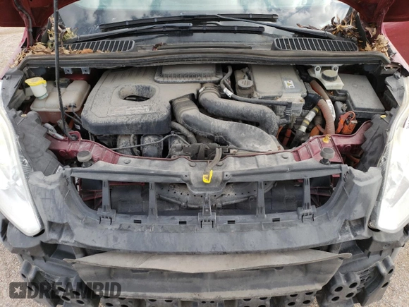 2014 Ford C-Max Energi SEL with VIN 1FADP5CU6EL510146, listed as a Copart auction lot 69785454 with 71,603 mi miles and Salvage Title. Bid and sale history available at carsss.com. Image 12.