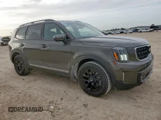 2023 Kia Telluride SX X-Pro with VIN 5XYP5DGCXPG388169, listed as a Copart auction lot 64458405 with 12,115 mi miles and Salvage title. Bid and sale history available at DreamBid. Image 4.
