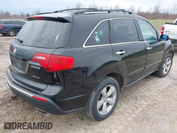2010 Acura MDX Technology with VIN 2HNYD2H46AH505171, listed as a IAAI auction lot 42060226 with 203,650 mi miles and . Bid and sale history available at DreamBid. Image 4.