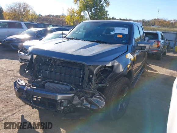 2021 Ford F-150 XL with VIN 1FTFW1ED1MFC62199, listed as a IAAI auction lot 40876641 with 90,504 mi miles. Bid and sale history available at carsss.com. Image 18.
