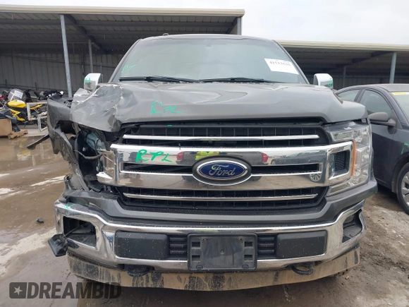 2018 Ford F-150 XL with VIN 1FTEW1E51JKE01917, listed as a IAAI auction lot 41513535 with 112,487 mi miles. Bid and sale history available at carsss.com. Image 12.